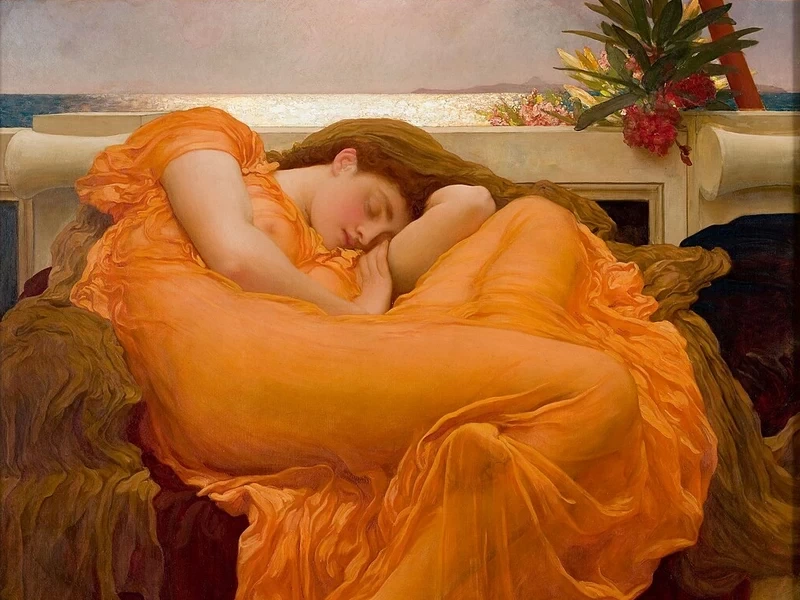 1830-Frederic Leighton - Giugno fiameggiante - Museo de Arte de Ponce